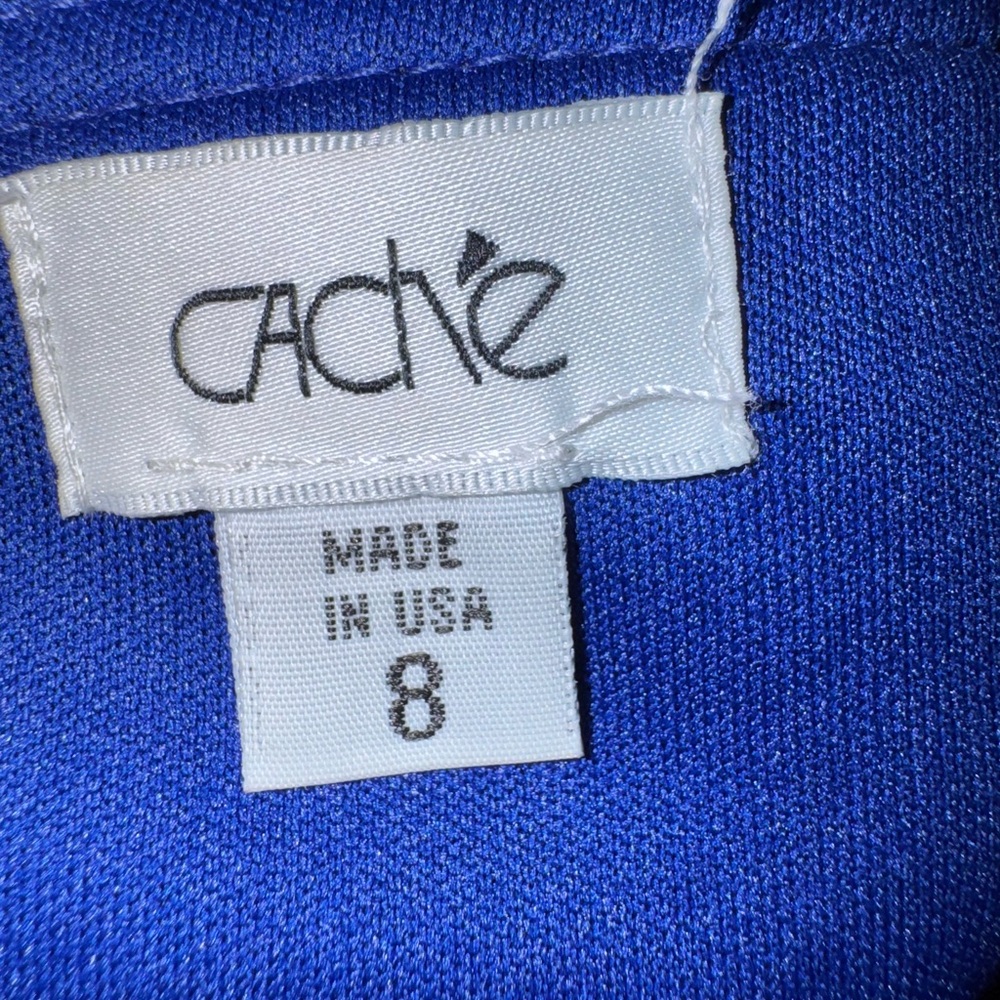 Cache Blue Halter Dress - Picture 3 of 4
